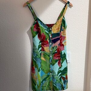 FARM Rio Multicolor Floral Mini Dress